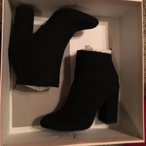 Justfab “Magdalyn” Black Booties